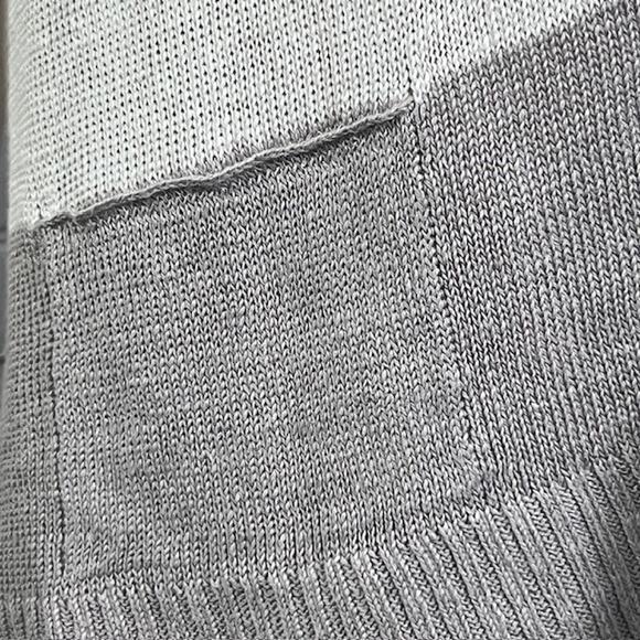 Eileen Fisher Sweater Women's X-Small White Tan 100% Linen Button Up Cardigan - Picture 5 of 10